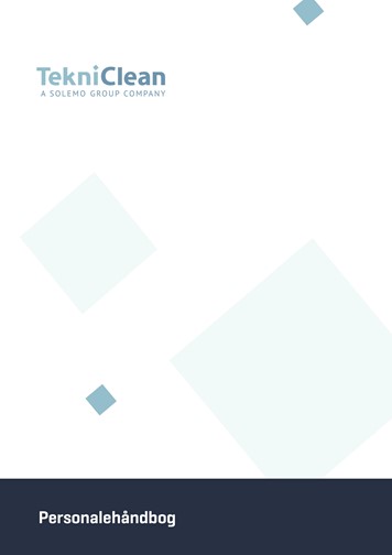 Personalehåndbog-i-TekniClean-forside