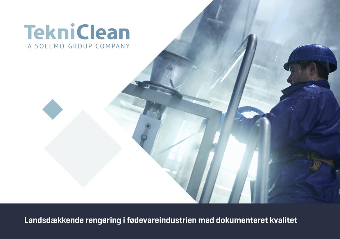 TekniClean - Profilbrochure - Rengøring Fødevareindustrien