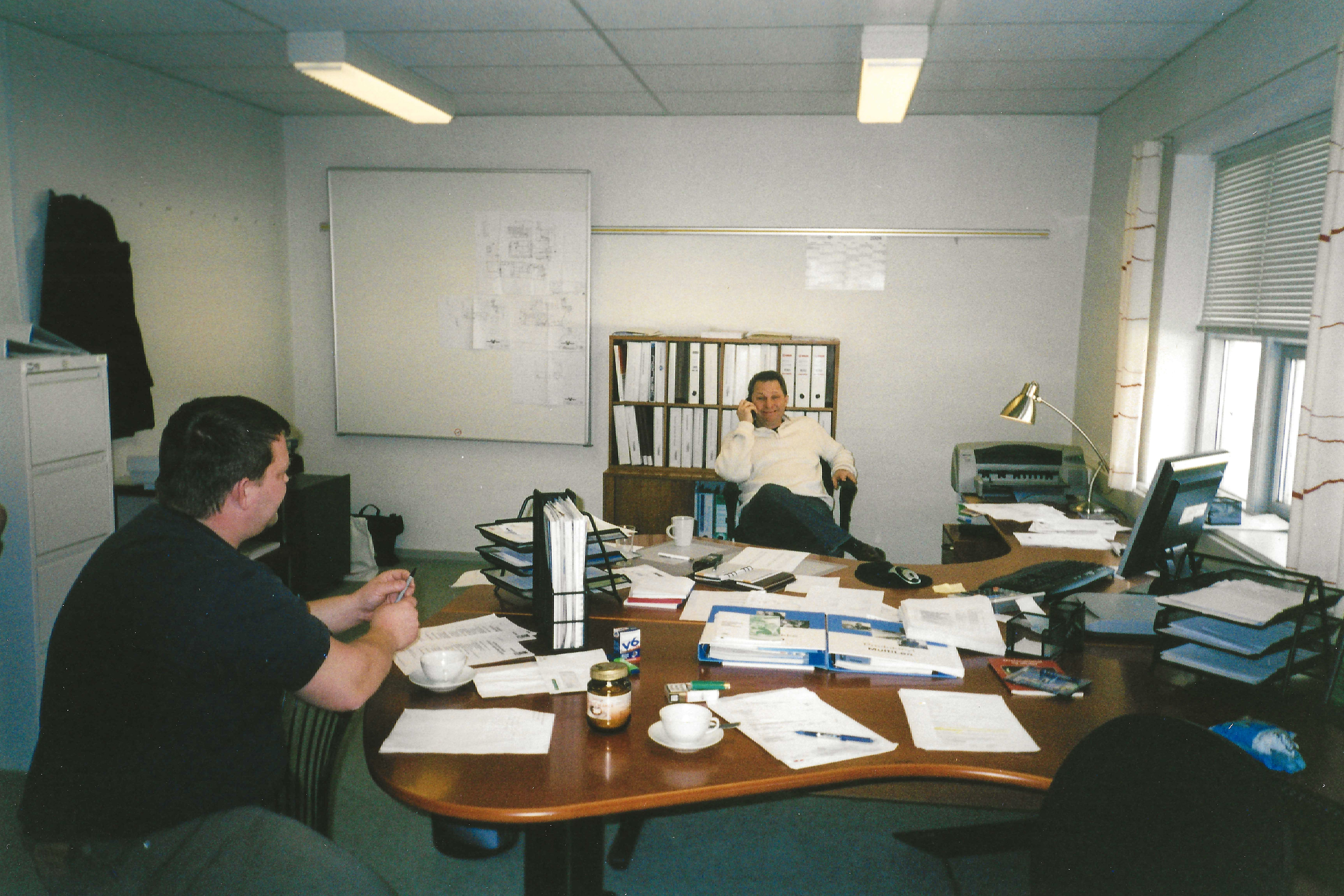 John Frødstrup (th.) og Carsten Pedersen startede TekniClean sammen i 2003